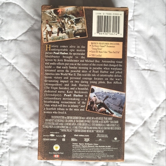 2/$15 ๐ผ Pearl Harbor VHS - Picture 2 of 5